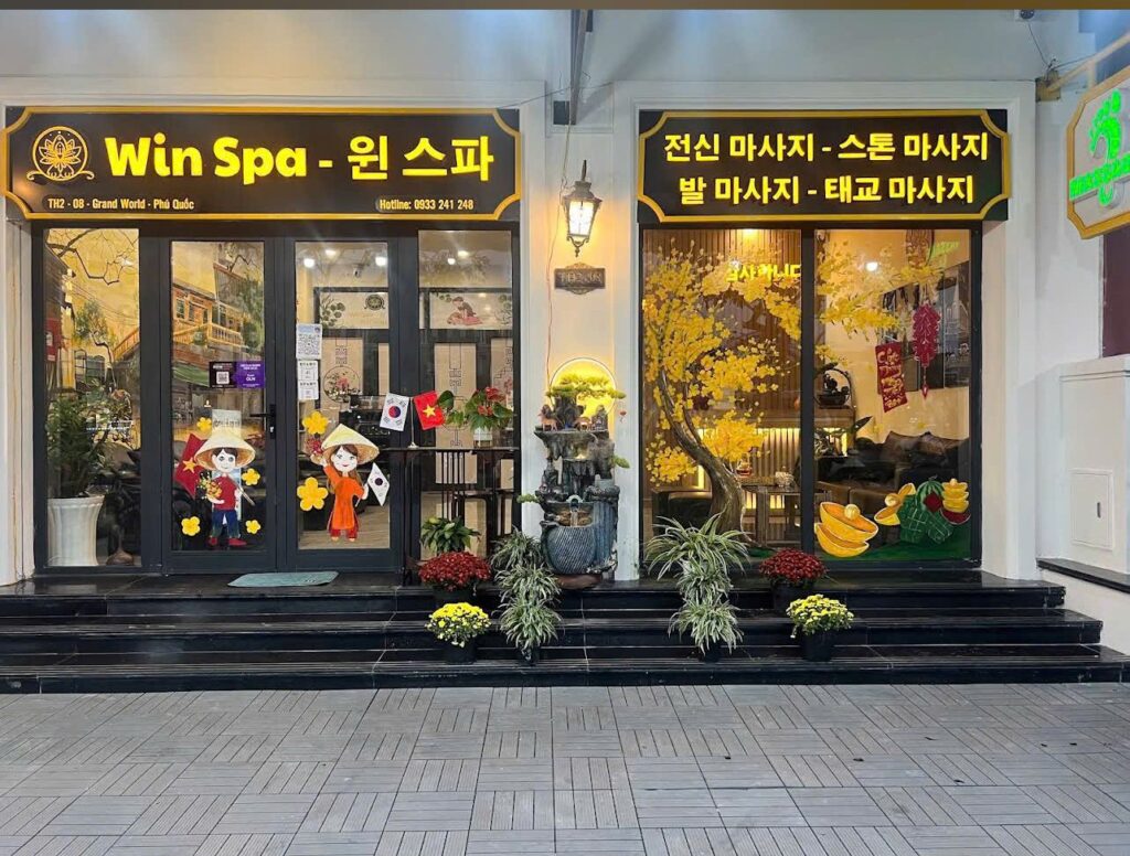 Mặt tiền Win Spa